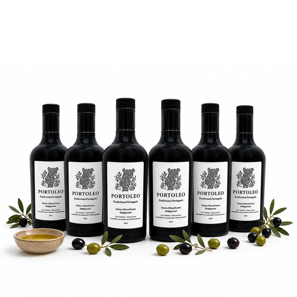 Portoleo extra natives Olivenöl - 6er Paket